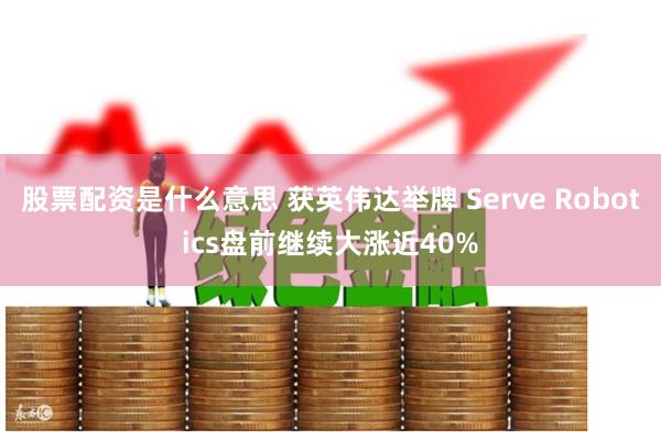 股票配资是什么意思 获英伟达举牌 Serve Robotics盘前继续大涨近40%