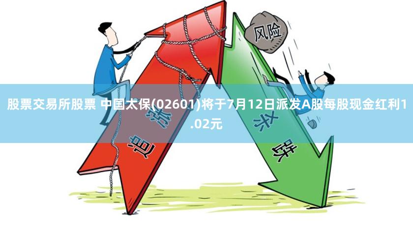 股票交易所股票 中国太保(02601)将于7月12日派发A股每股现金红利1.02元