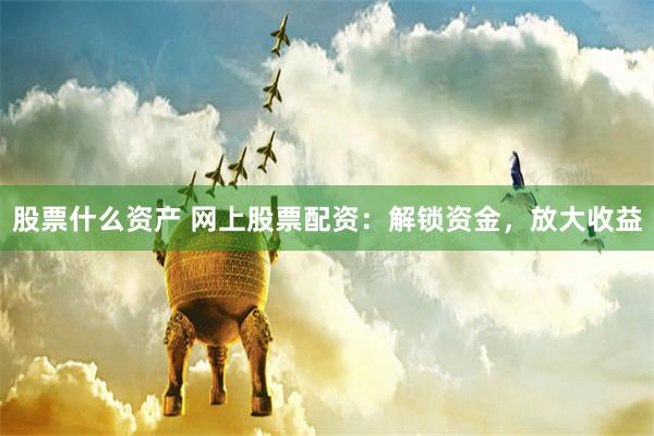 股票什么资产 网上股票配资：解锁资金，放大收益