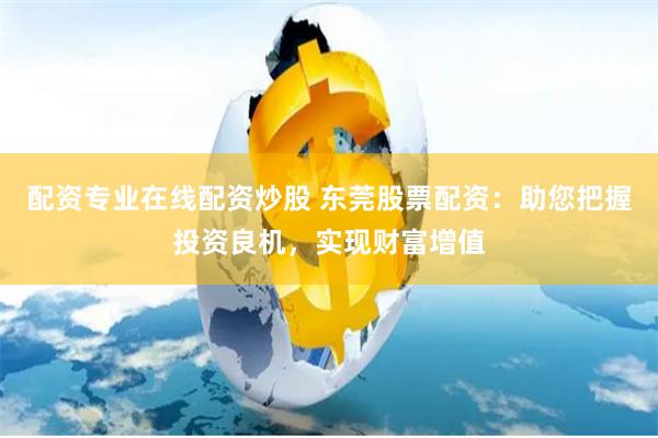 配资专业在线配资炒股 东莞股票配资：助您把握投资良机，实现财富增值